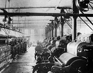 Spinners: Textile machinery early 1900s