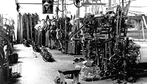 Spinners: Textile workers Victorian period