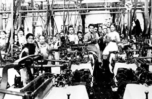Spinners: Textile workers Victorian period