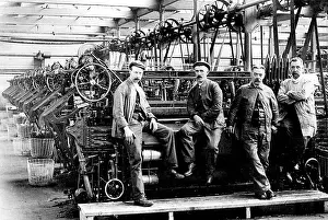 Spinners: Textile workers Victorian period
