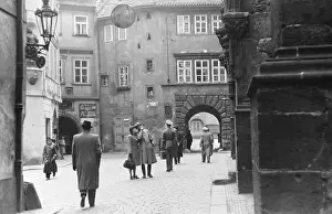 Passer: Teyngasse in Prague, 1942