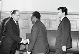 Welcomes: Thadee Bagaragaza visiting USSR