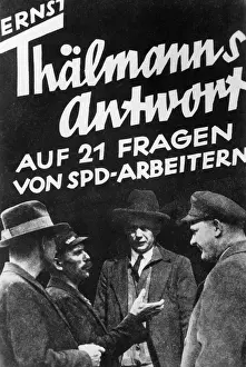 Thaelmann: Thaelmann, Ernst, 16.4.1886 - 28.8.1944, German