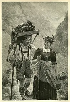 Milkmaid: To Thal, Switzerland