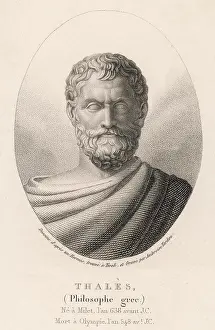 Thales: Thales of Miletus - BUST