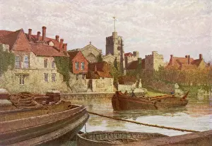 Medway: THAMES BARGES 1907