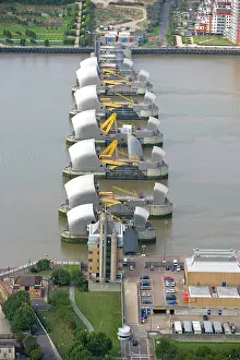 Downstream: Thames Barrier, London
