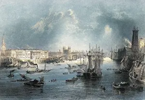 Eastward: THAMES AT THE CUSTOM HOUSE
