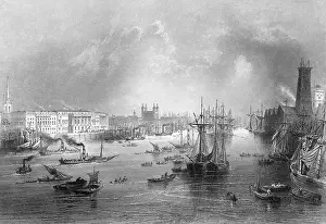Eastward: THAMES AT THE CUSTOM HOUSE