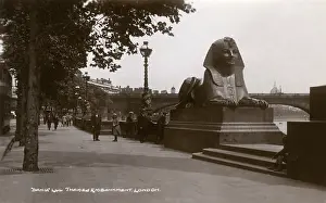 Sphinxes: The Thames Embankment, London