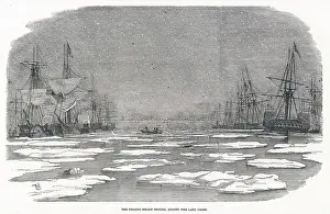 Strewn: THAMES FROZEN 1854