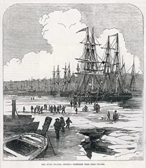 Locked: THAMES FROZEN 1855