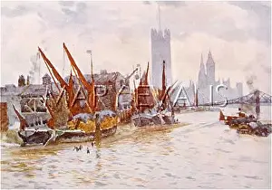 Horseferry: THAMES/HORSEFERRY 1905