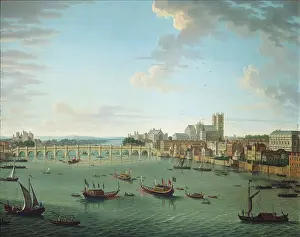Joli: The Thames looking towards Westminster