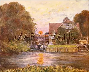 Mapledurham: THAMES/MAPLEDURHAM 1906