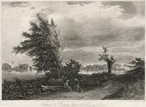 Putney: THAMES AT PUTNEY