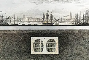 Tunneling: Thames River and Tunel cross section