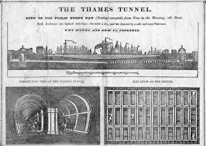 Brunel: The Thames Tunnel between Wapping and Rotherhithe