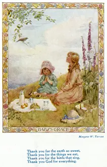 Thanking: Thank you for the earth so sweet