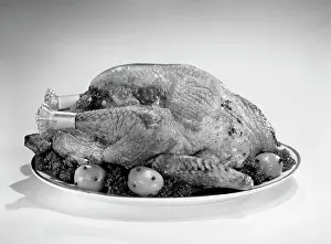 Frt001: Thanksgiving Turkey Dinner Retro