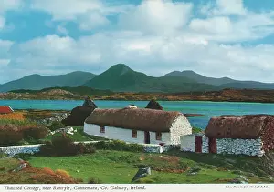 Connemara: Thatched Cottage, near Renvyle, Connemara, County Galway
