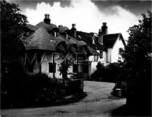 Eaves: THATCHED HOUSE 1930S