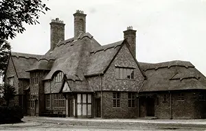Staffordshire: Thatched House, Thought to be at Wolverhampton, Staffordshir