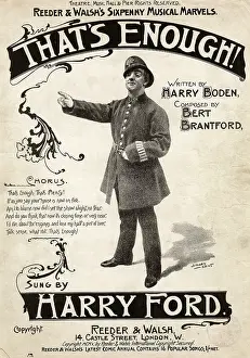 Jan19: That's Enough!, by Harry Boden and Bert Brantford
