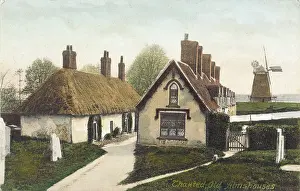 Thaxted: THAXTED/ALMSHOUSES 1905