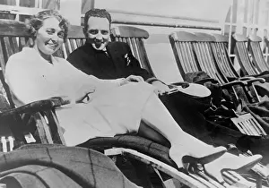 Byrd: Thea Rasche and Richard Byrd, 1928