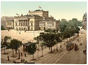 Leipsig: Theater, Leipsig, Saxony, Germany