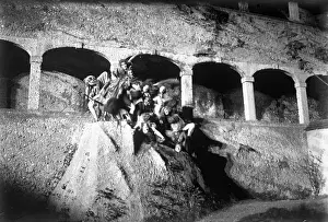 Felsenreitschule: Theater performance Faust in Felsenreitschule 1933