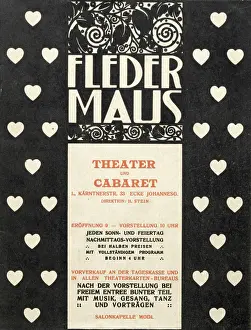 Fledermaus: Theater program of Cabaret Fledermaus