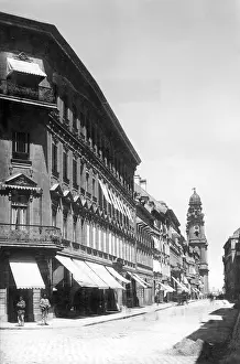 Theatinerkirche: Theatinerstrasse in Munich