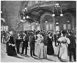 Goers: Theatre du Vaudeville, Paris
