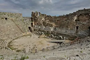 Skene: Theatre, Perga, Antalya, Turkey