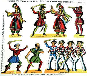 Buccaneers: theatre, plays, Blackbeard the Pirate or the