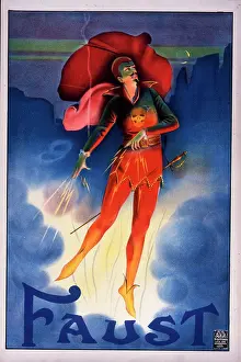 Faust: Theatre poster, Faust
