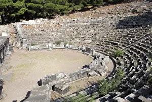 Priene: Theatre, Priene, Aydin, Turkey