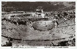 Parnassus: The Theatre and Temple of Apollo, Delphi, Greece