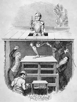 Battlements: Theatre - Trapdoor on Stage