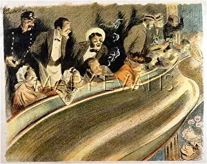 Theatregoers: THEATREGOERS PARIS 1896