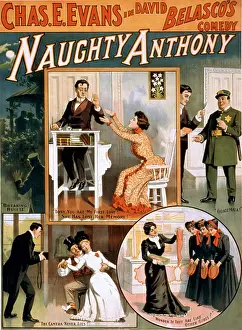 Belasco: Theatrical poster advertising a David Belasco, ?