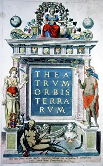 Frontespiece: Theatrum Orbis Terrarum