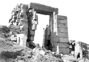 C1857: Thebes, the Granite Pylon c1857