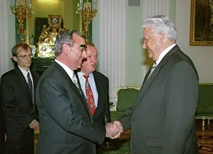 Theo: Theo Weigel on visit to Russia, 1996