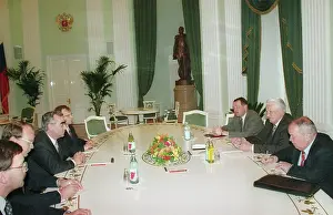 Theo: Theo Weigel on visit to Russia, 1996