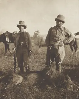 Lcgr1705: Theodore Roosevelt and local scout Leslie Tarleton
