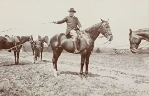 Head Of State: Theodore Roosevelt selecting a member of the outing