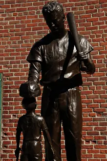 Sportsman: Theodore Samuel Ted Williams (1918- 2002). Nicknamed The